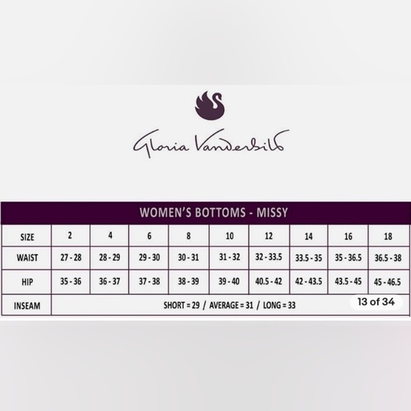 Gloria Vanderbilt Amanda Pull-on Slim Leg Classic Rise Jean Size 6 Petit… - Picture 11 of 15